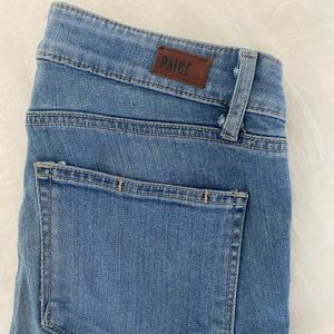 Paige skinny jeans, ankle length- great condition
